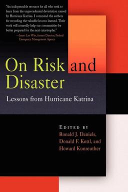 On Risk and Disaster Lessons from Hurricane Katrina  9780812219593 Front Cover