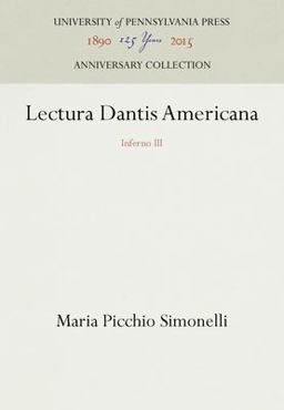 Lectura Dantis Americana Lectura Dantis Americana
