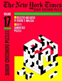 The New York Times Sunday Crossword Puzzles