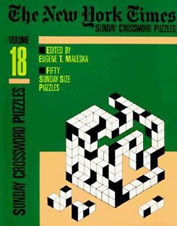 The New York Times Sunday Crossword Puzzles