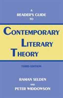 Reader's Guide to Contemporary Literary Theory 3rd 9780813108162 Front Cover