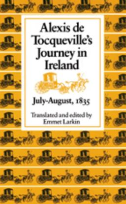 Alexis de Tocqueville's Journey to Ireland  9780813207193 Front Cover