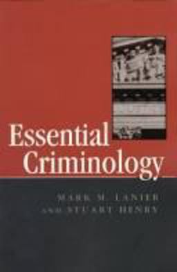 Essential Criminology  9780813331379 Front Cover
