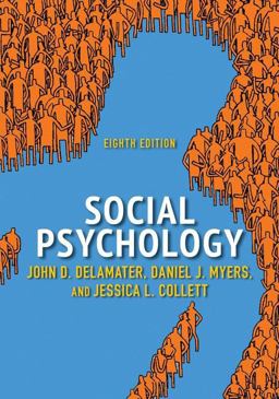 Social Psychology 8th 9780813349503 Front Cover