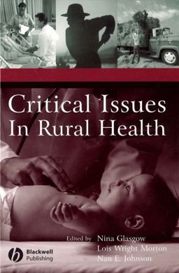 Critical Issues in Rural Health  9780813800103 Front Cover
