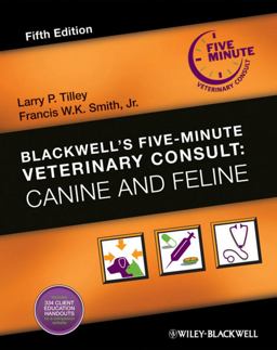Blackwell's Five-Minute Veterinary Consult Canine and Feline 5th 9780813807638 Front Cover