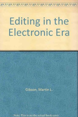 Editing in the Electronic Era 3rd 9780813809649 Front Cover