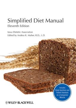 Simplified Diet Manual 11th 9780813811963 Front Cover