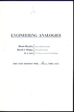 Engineering Analogies Engineering Analogies