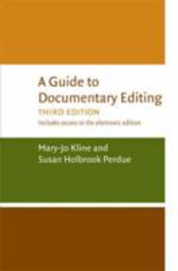 Guide to Documentary Editing 3rd 9780813927275 Front Cover
