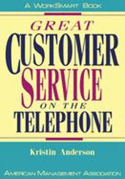 Great Customer Service on the Telephone  9780814477953 Front Cover