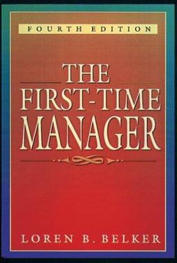 First-Time Manager 4th 9780814479407 Front Cover