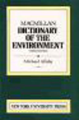 Dictionary of the Environment