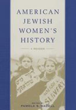 American Jewish Women's History A Reader  9780814758083 Front Cover