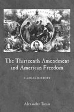 Thirteenth Amendment and American Freedom A Legal History  9780814782767 Front Cover