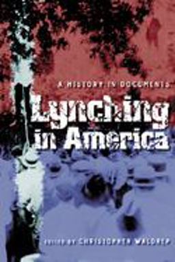 Lynching in America A History in Documents  9780814793992 Front Cover