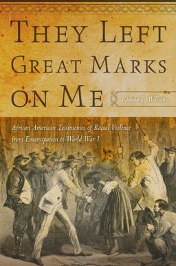 They Left Great Marks on Me African American Testimonies of Racial Violence from Emancipation to World War I  9780814795361 Front Cover
