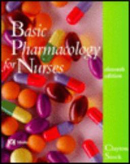 Basic Pharmacology for Nurses : Text and Student Learning Guide Package 11th 9780815115137 Front Cover