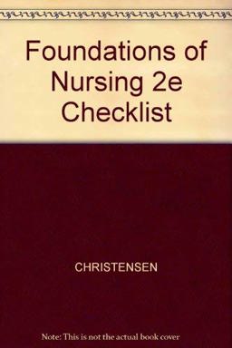 Foundations of Nursing Foundations of Nursing