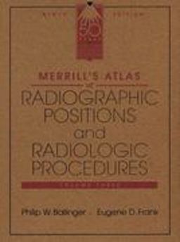 Radiographic Positions and Radiologic Procedures