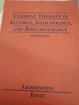 Current Therapy in Allergy, Immunology and Rheumatology