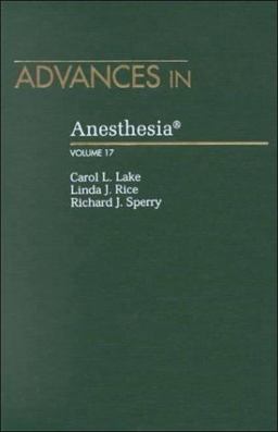 Advances in Anesthesia
