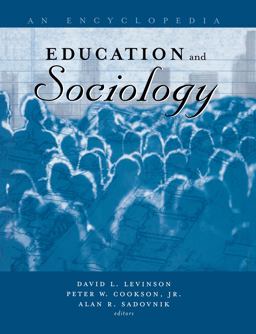 Education and Sociology Education and Sociology