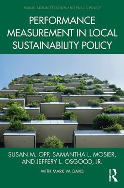 Performance Measurement in Local Sustainability Policy  9780815373056 Front Cover