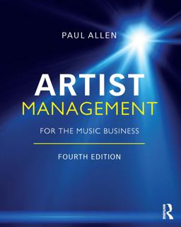 Artist Management for the Music Business:  9780815392668 Front Cover