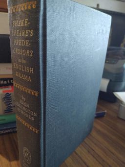 Shakespeare's Predecessors in the English Drama