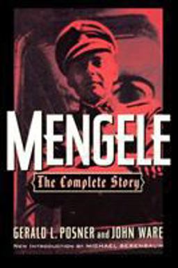 Mengele The Complete Story  9780815410065 Front Cover