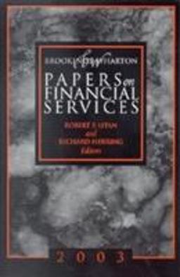 Brookings-Wharton Papers on Financial Services: 2003