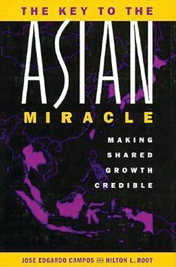 Key to the Asian Miracle Making Shared Growth Credible  9780815713609 Front Cover