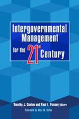 Intergovernmental Management for the 21st Century  9780815715412 Front Cover