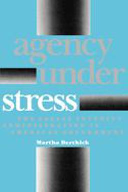 Agency under Stress The Social Security Administration in American Government  9780815718239 Front Cover