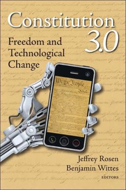 Constitution 3. 0 Freedom and Technological Change  9780815724506 Front Cover