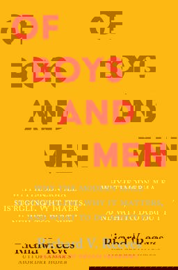 Of Boys and Men Why the Modern Male Is Struggling, Why It Matters, and What to Do about It  9780815739876 Front Cover
