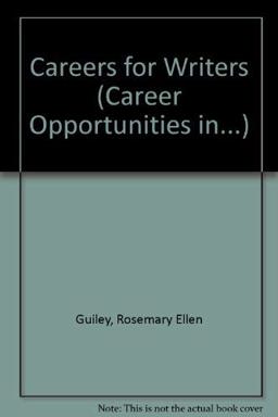 Career Opportunities for Writers