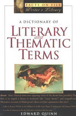Dictionary of Literary and Thematic Terms  9780816043941 Front Cover
