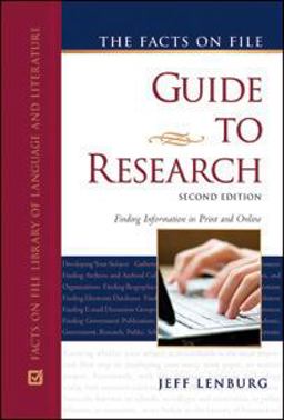 Facts on File Guide to Research 2nd 9780816081219 Front Cover