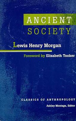 Ancient Society  9780816509249 Front Cover
