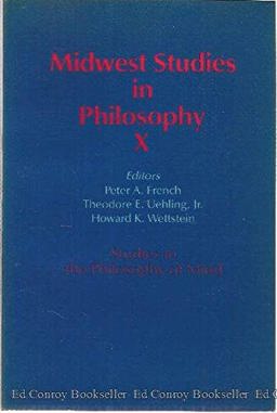 Studies in the Philosophy of Mind