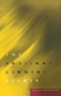 Adrienne Kennedy Reader  9780816636037 Front Cover