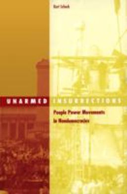 Unarmed Insurrections People Power Movements in Nondemocracies  9780816641932 Front Cover