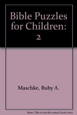Bible Puzzles for Children Bible Puzzles for Children