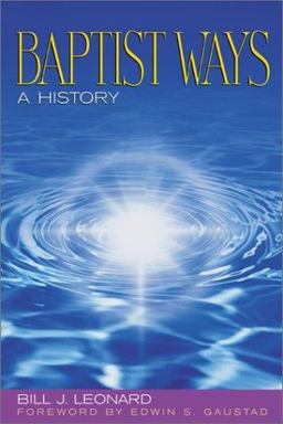 Baptist Ways A History  9780817012311 Front Cover