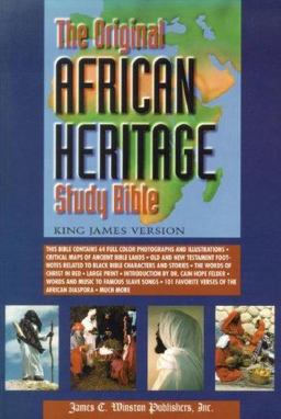 Original African Heritage Study Bible-KJV  9780817015114 Front Cover