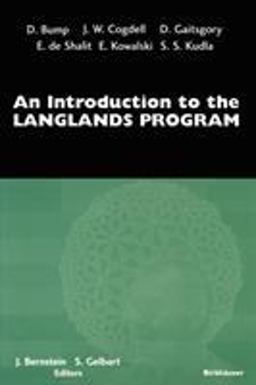 Introduction to the Langlands Program  9780817632113 Front Cover