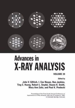 Advances in X-Ray Analysis Advances in X-Ray Analysis