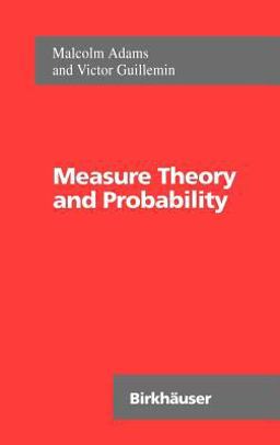 Measure Theory and Probability  9780817638849 Front Cover